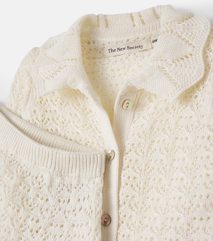 Baby Rompi cardigan and bloomers set
