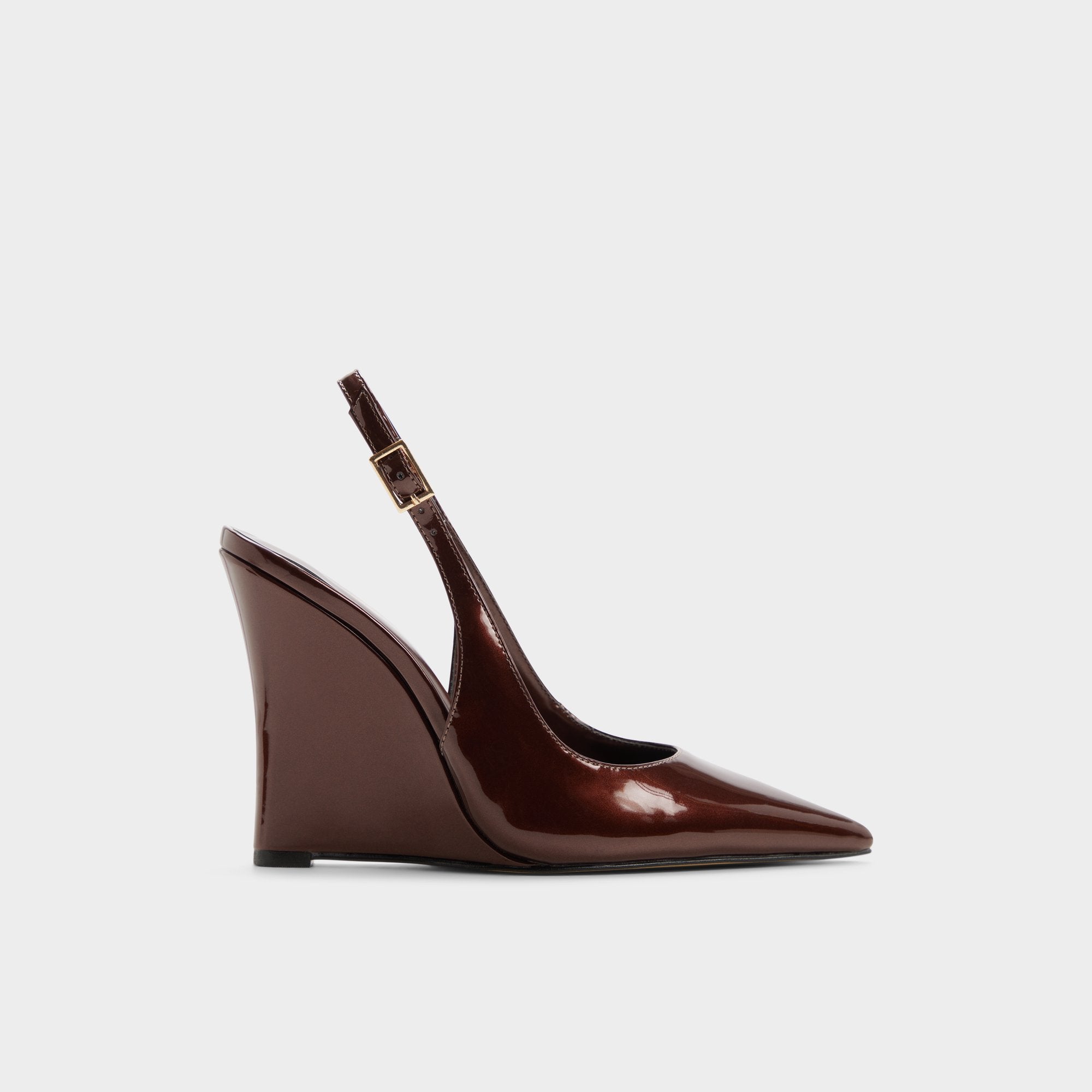 Stessywedge in Dark Brown