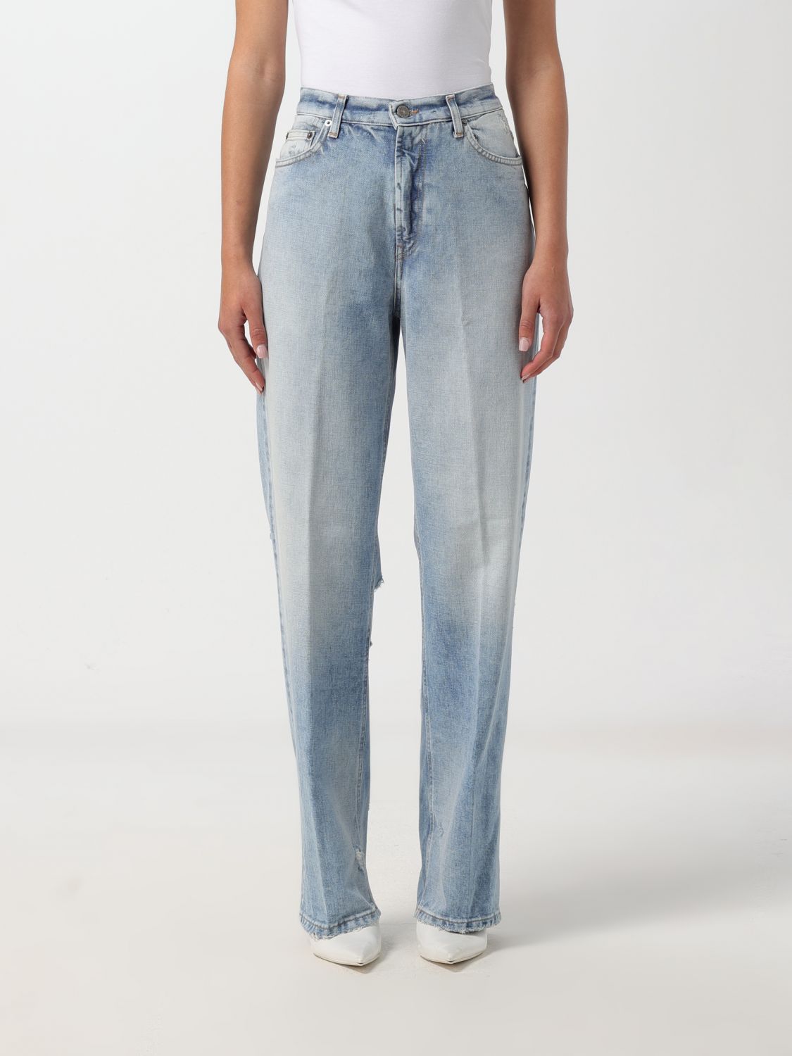 Pants Woman color Blue