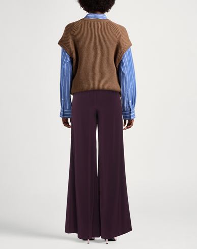 Woman Pants Plum