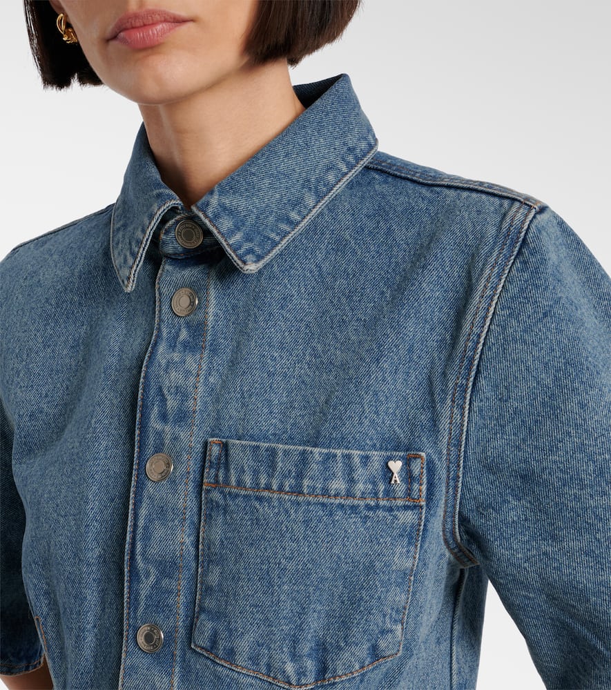 Ami De Caur denim shirt dress
