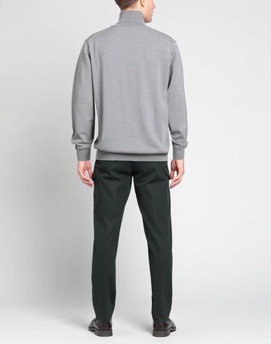 Man Turtleneck Light grey Size 44 Virgin Wool