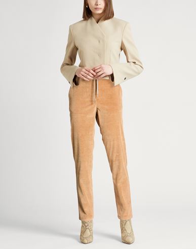 Platinum Woman Pants Camel Size 10 Cotton, Cashmere, Elastane