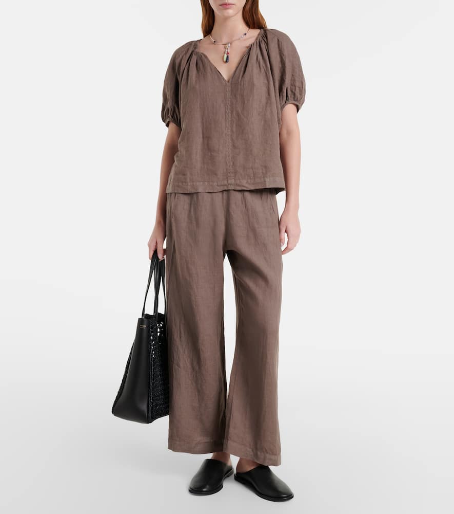 Cosette linen blouse