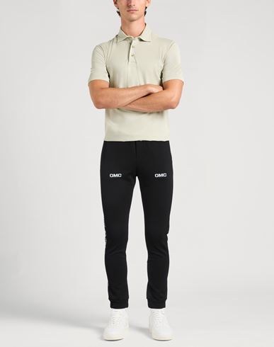 Omc Man Pants Black Size S Cotton, Polyester