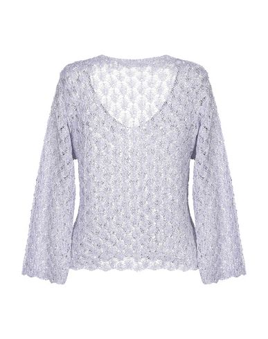 Woman Sweater Lilac Size S Polyester, Cotton, Acrylic, Polyamide, Metal