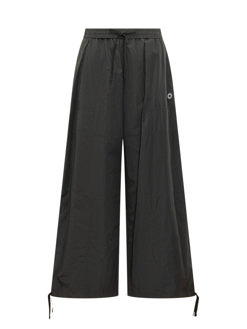 Black Relaxed Drawstring Pants