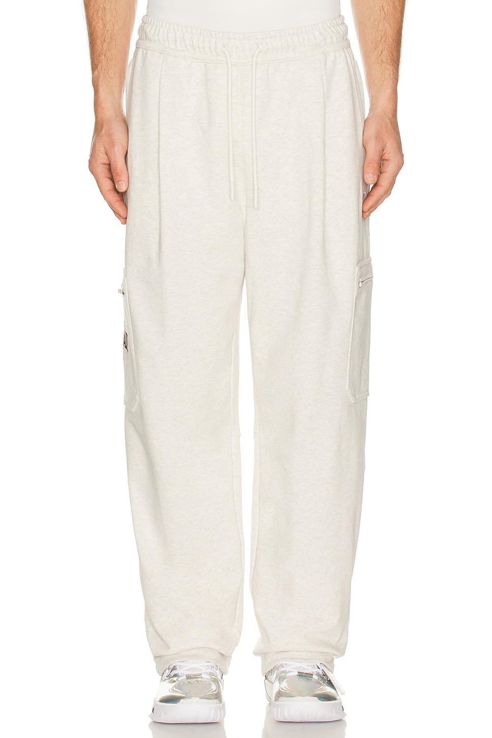 Li-Ning Way Of Wade Sweatpants in Light Grey - Light Grey. M also in L, XL/1X, XXL/2X, XXXL/3X