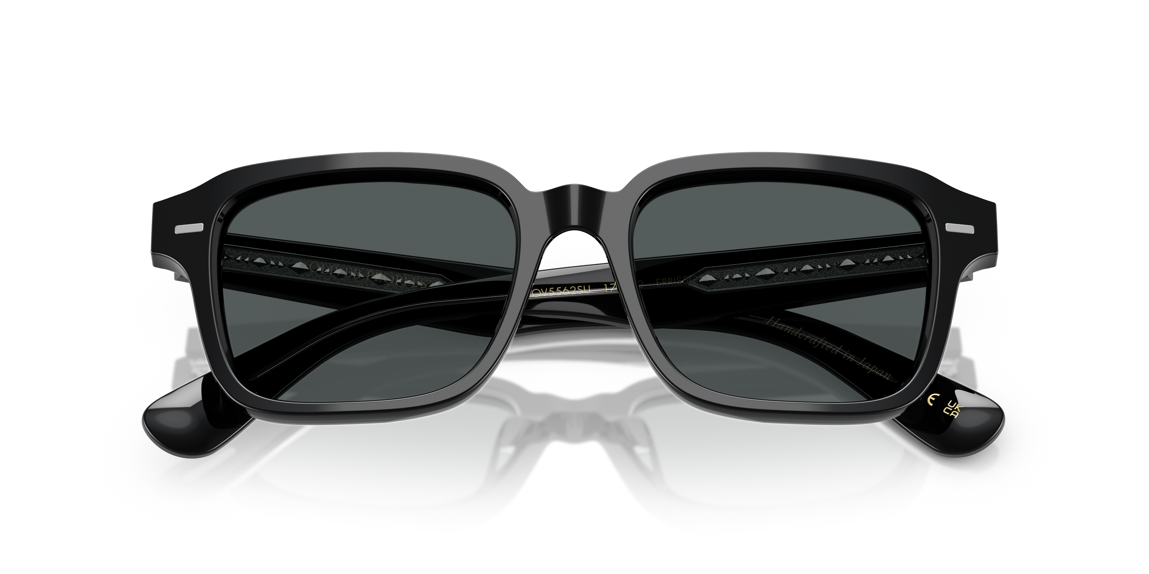 Oliver Peoples Unisex Oliver Peoples OV5562SU ERRISSON SUN 1731P2 Sunglasses Acetate Black Grey Pillow Polarized