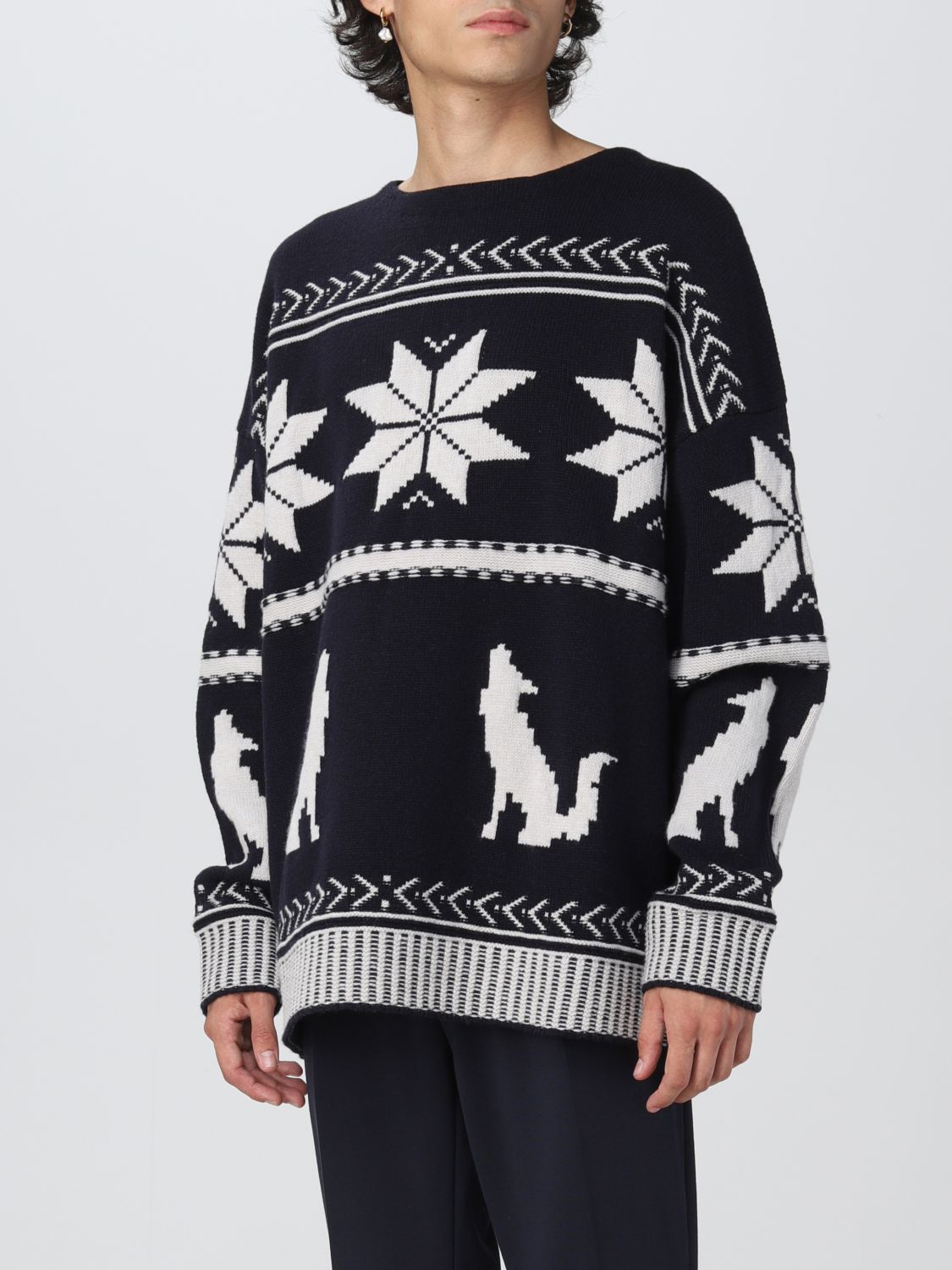 Jumper Men colour Blue