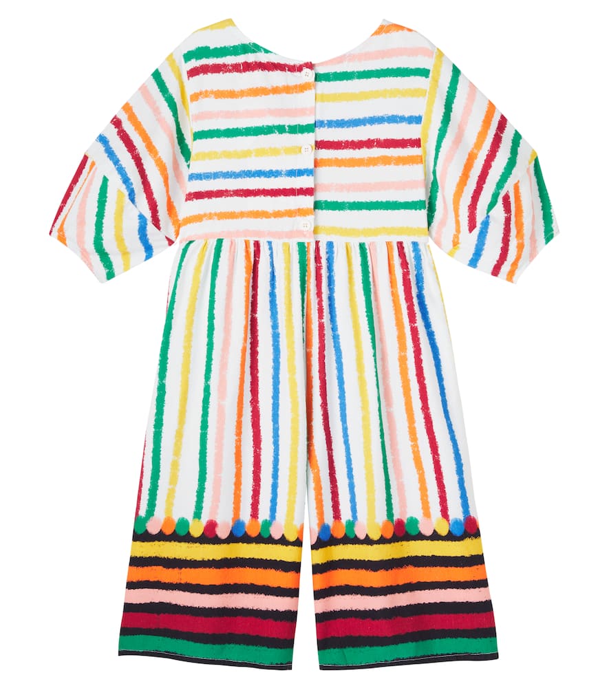Fábula Macacão Rabisquiris striped jumpsuit