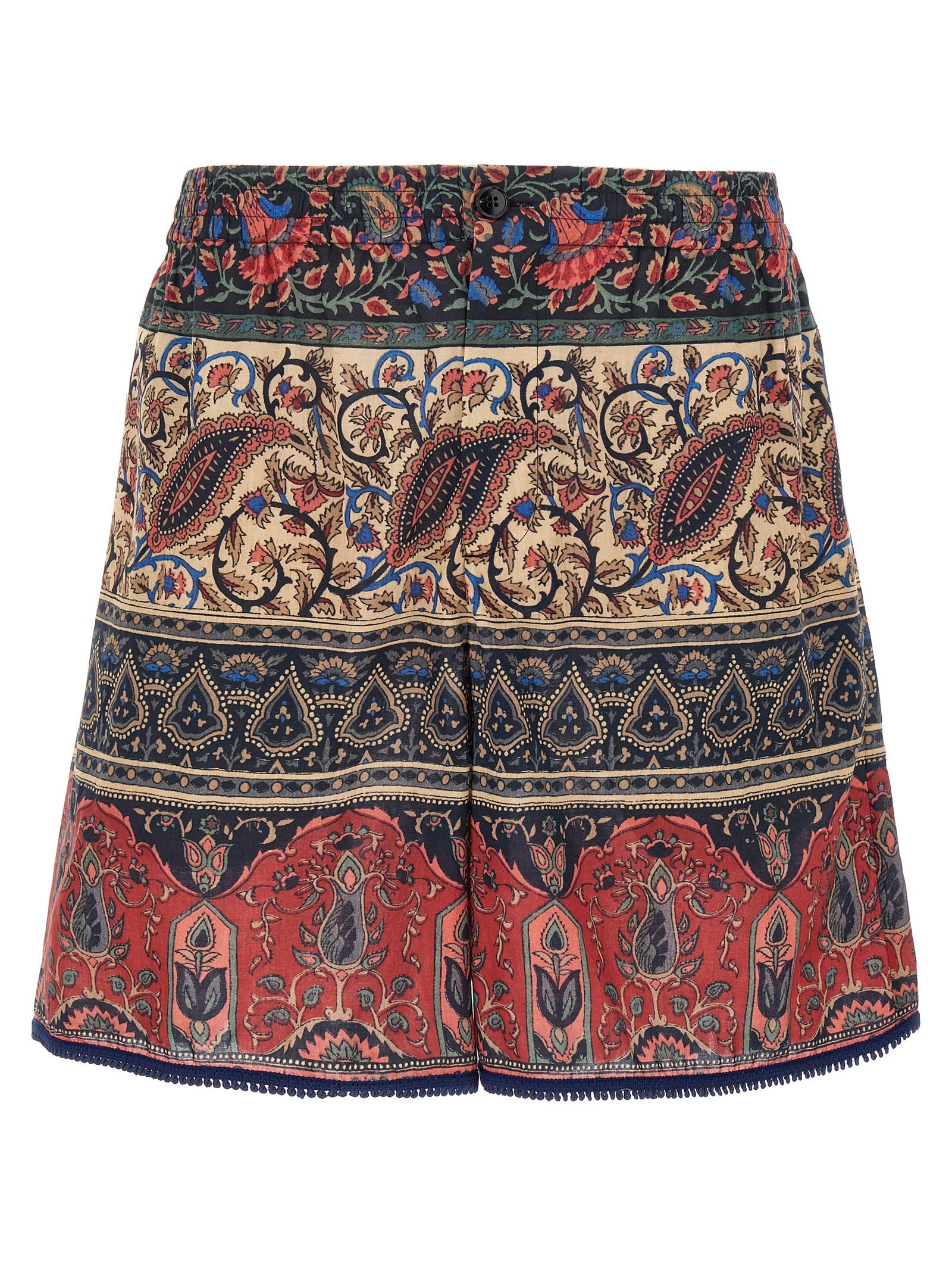 Voyage Imaginaire Bermuda Shorts — Multicolor