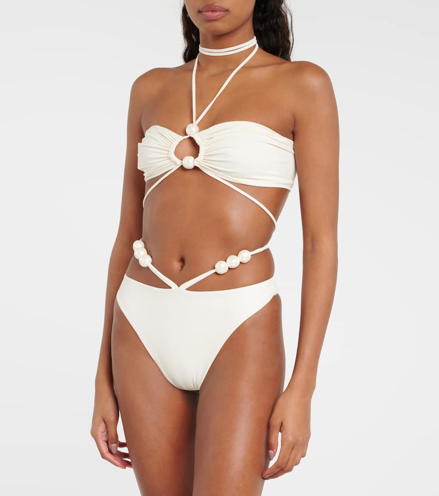 Beaded bikini bottoms