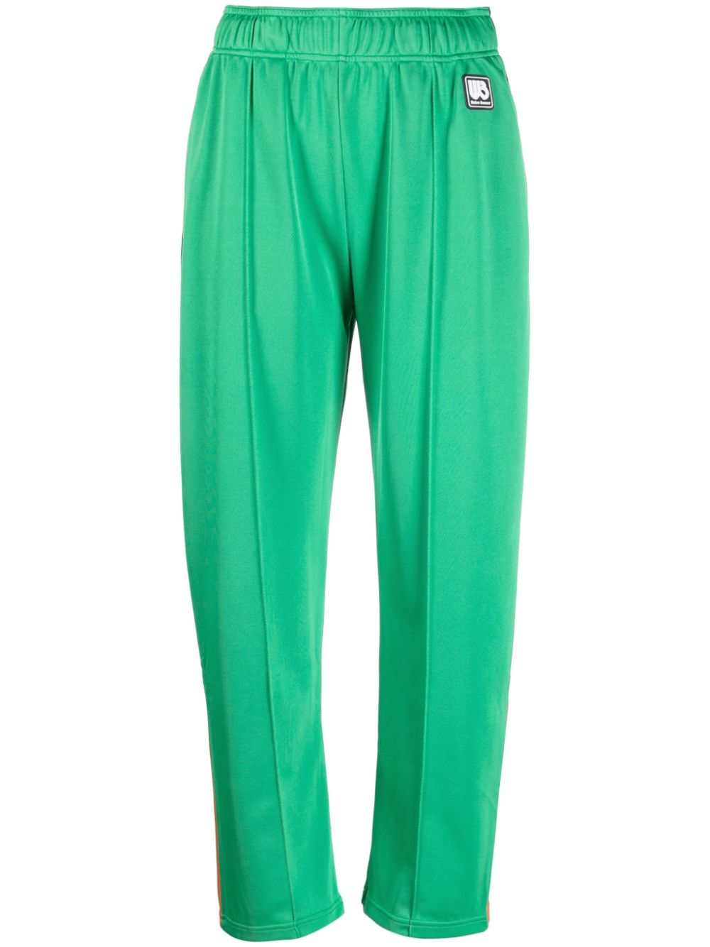 Logo-patch track pants - Green