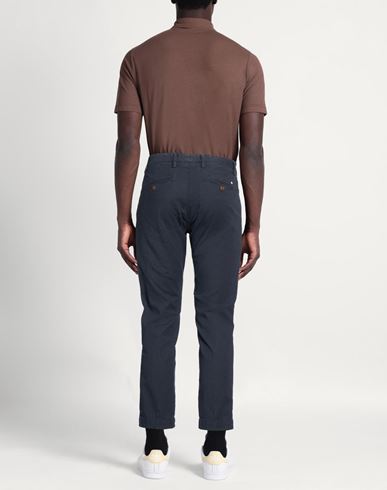 Man Pants Midnight blue Size 30 Cotton, Linen, Elastane