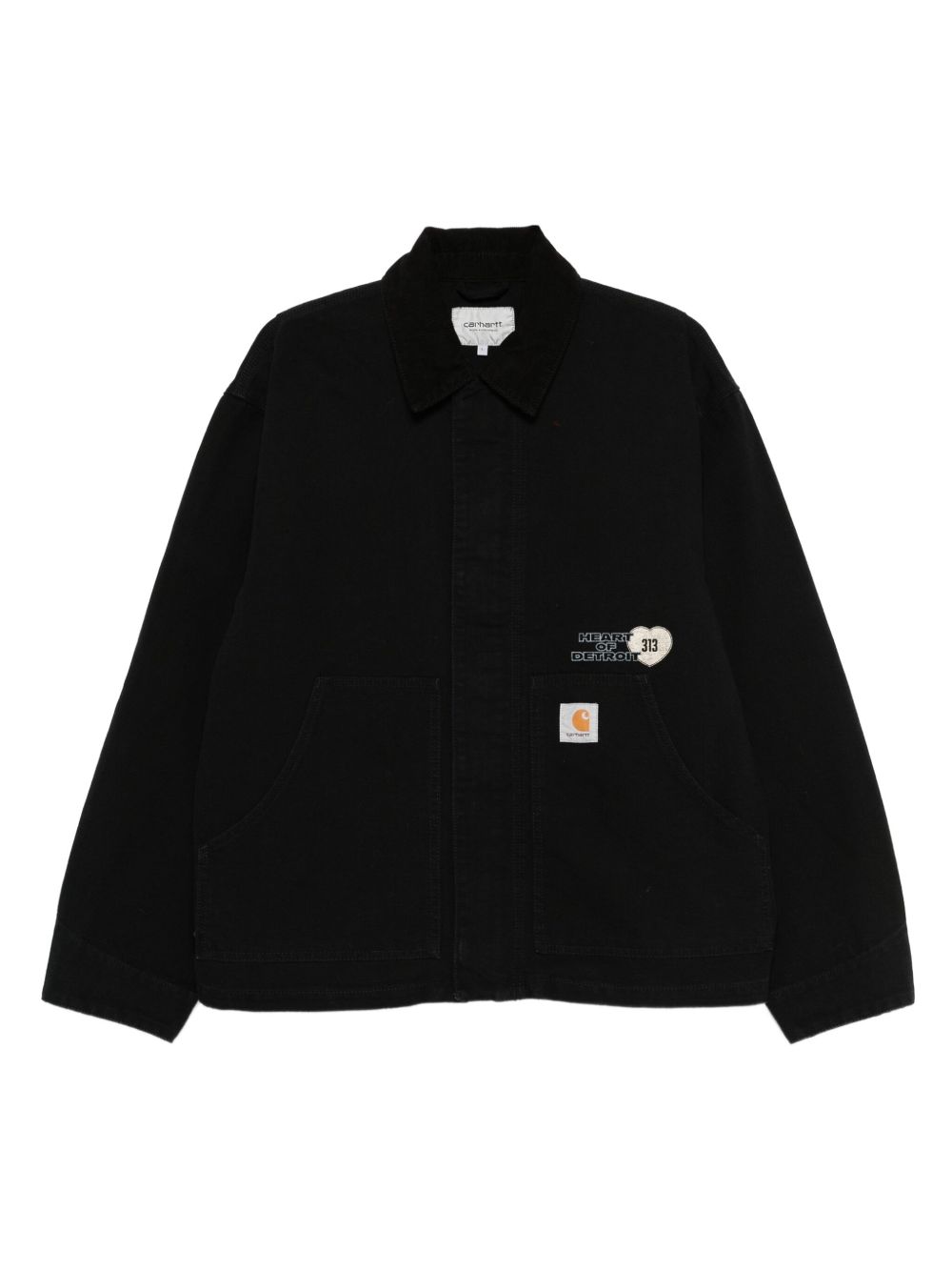 Organic-cotton jacket - Black