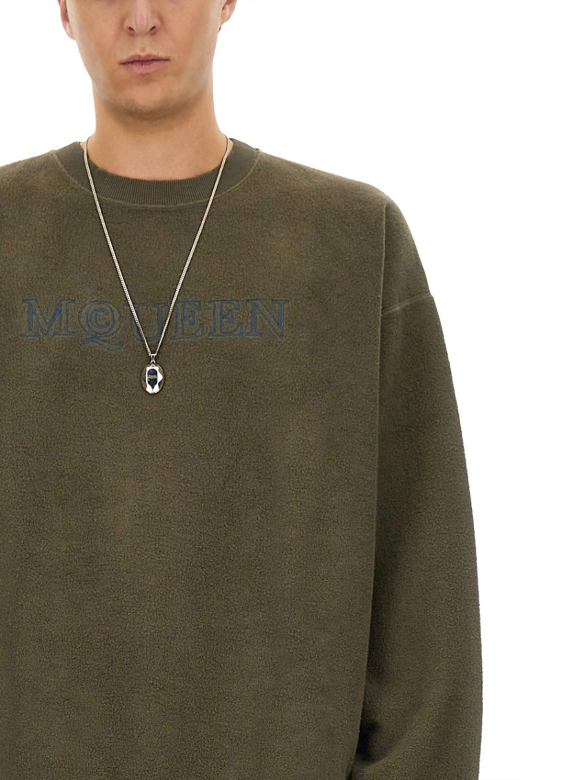 Dark Green Logo Sweatshirts