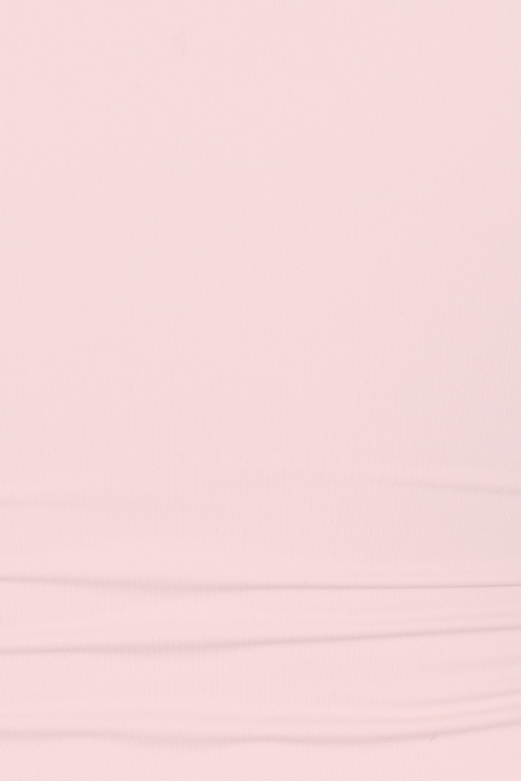 Sleek Crossover T-Shirt - Pink - Women Clothing