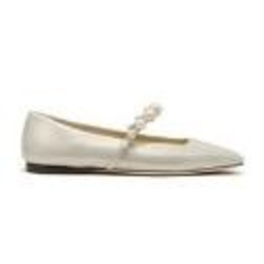 Ade Suede Pearl Embellished Flats