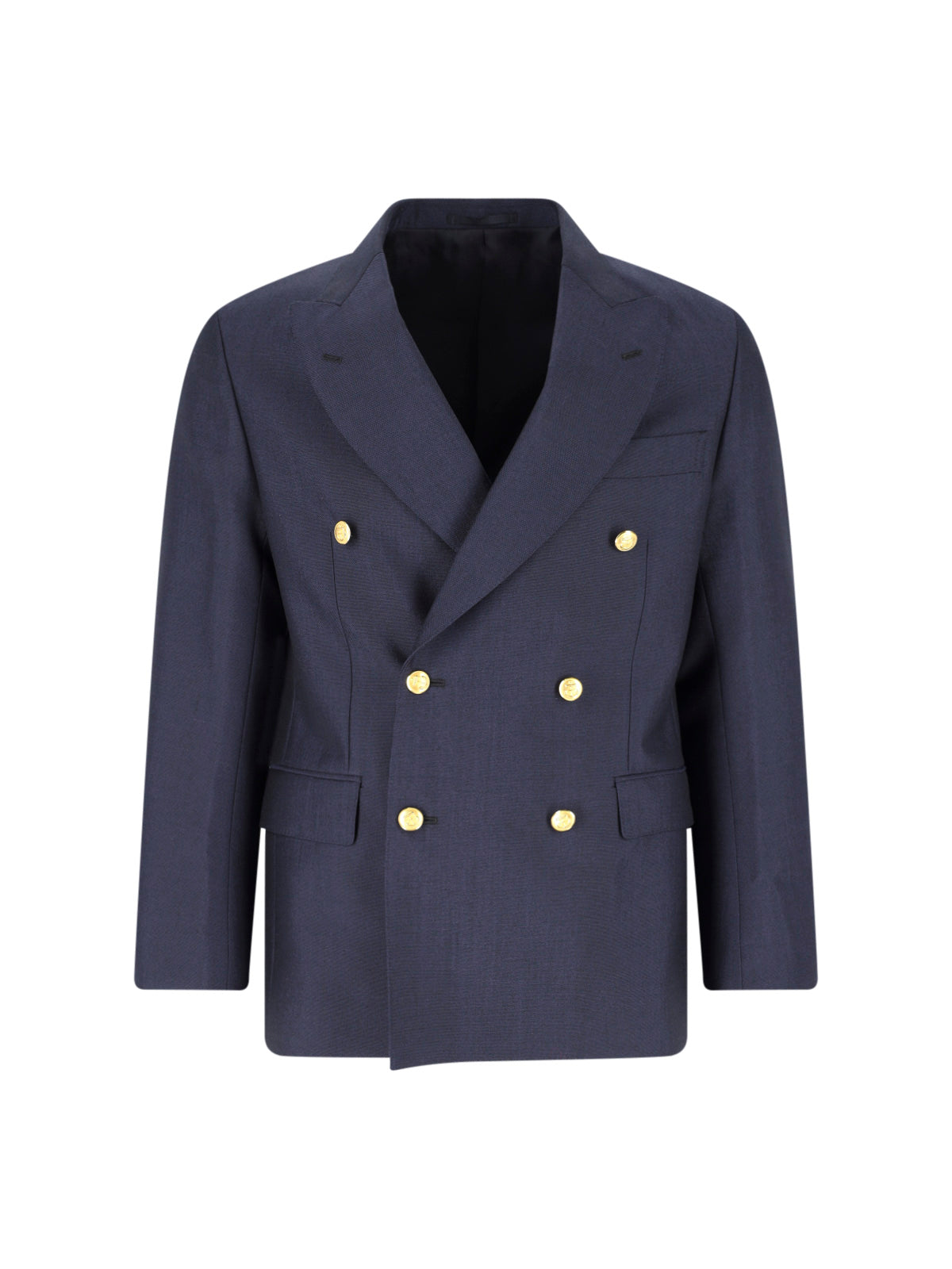 Wool Mohair Knit Jacket for Men