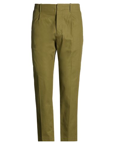 Man Pants Military green Size 34 Cotton