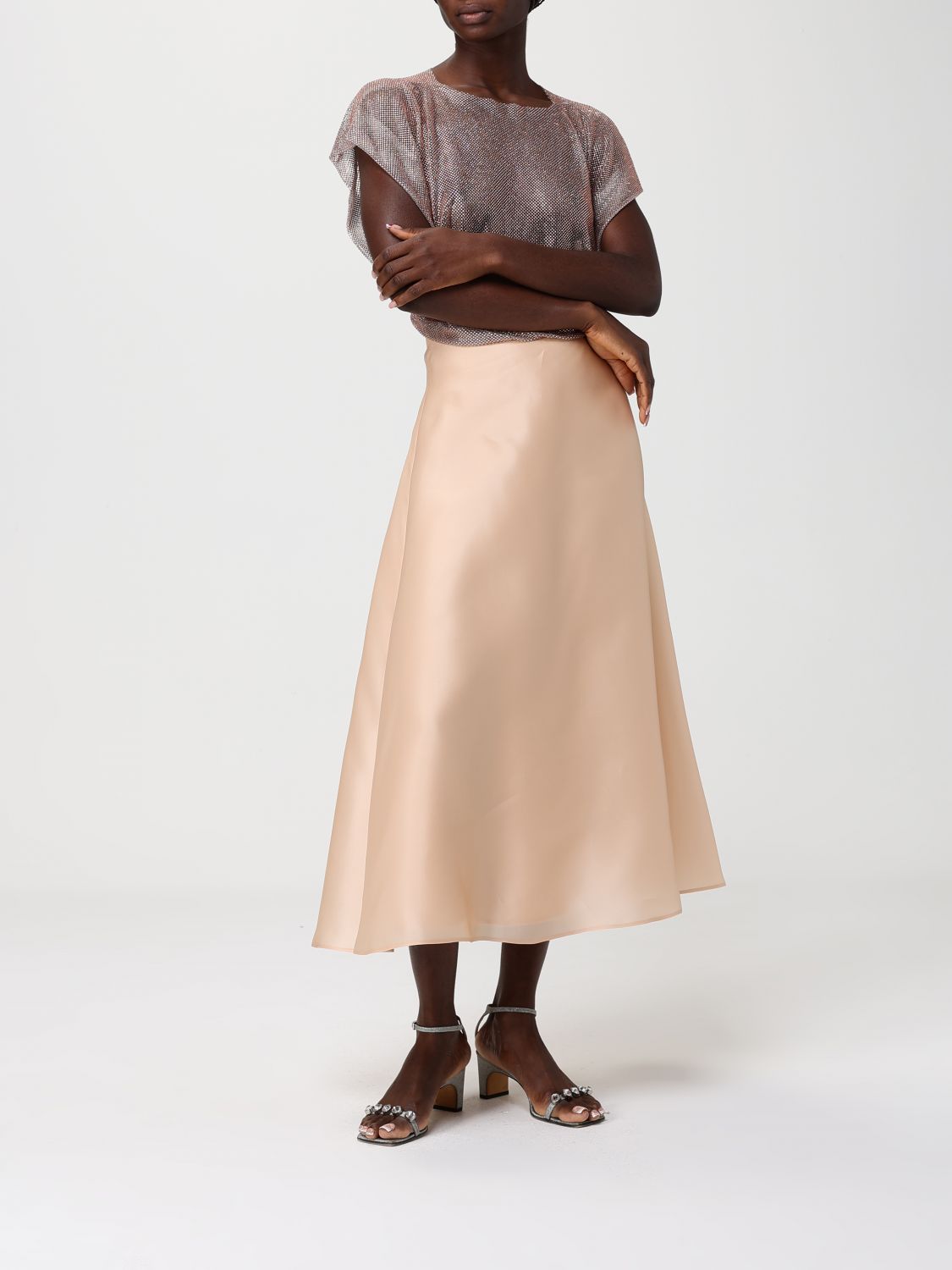 Top Woman color Grey