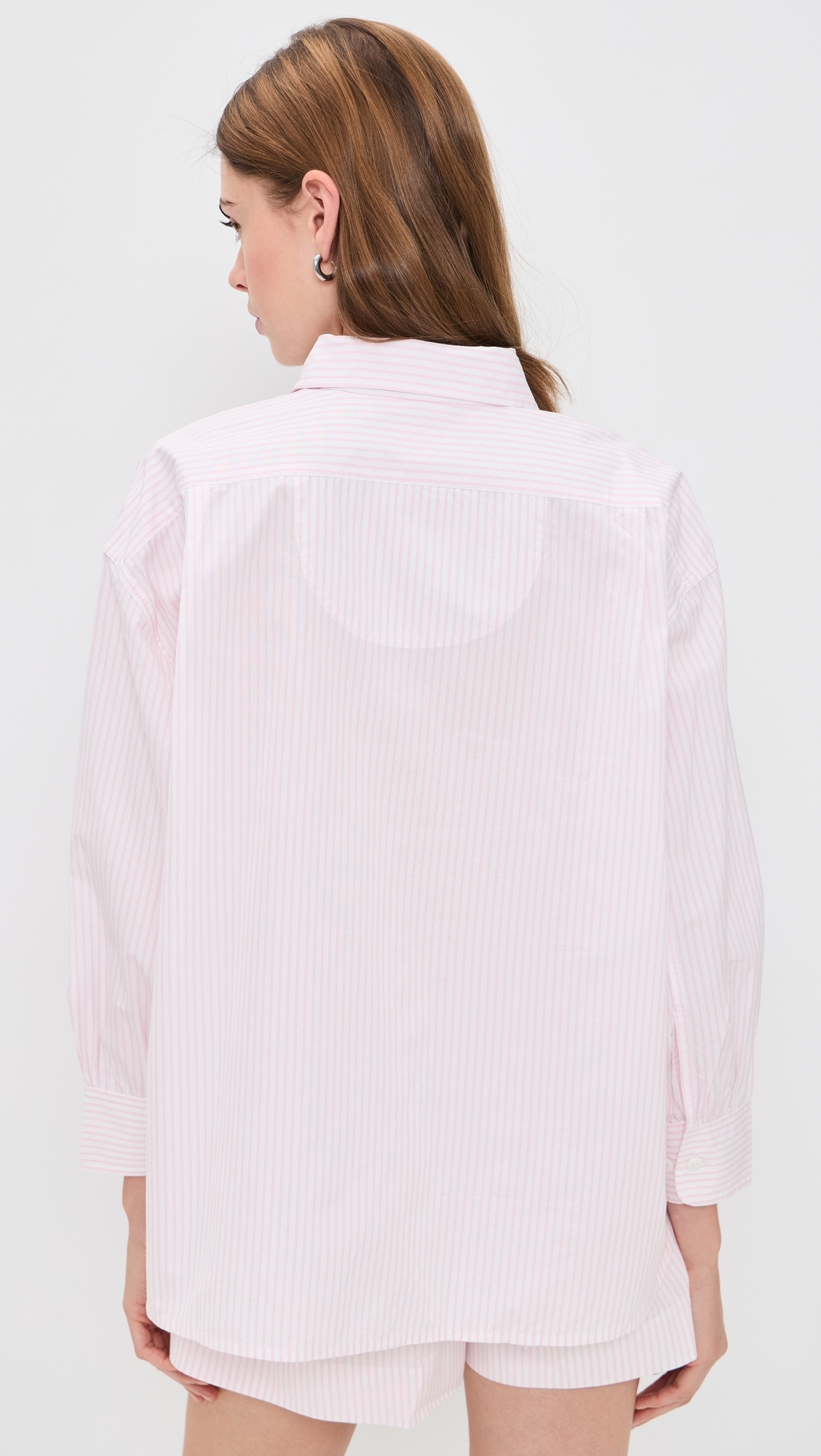 Kappa Button-Up Shirt Blush Stripe