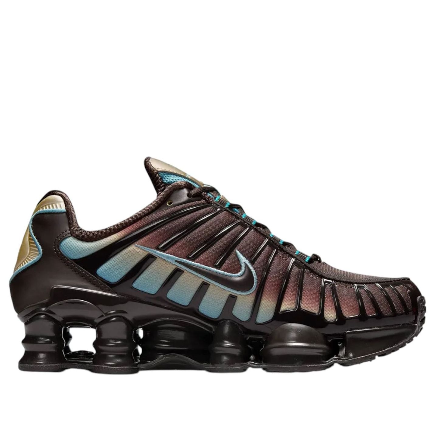 (WMNS) Shox TL 'Velvet Brown Denim Turquoise'