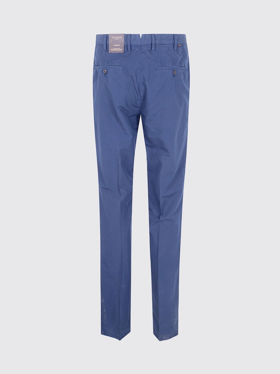 Pants Men color Blue