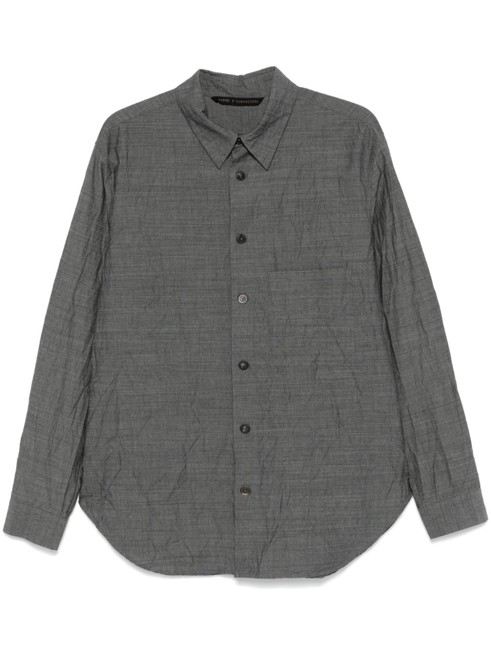 Crinkled shirt - Grey