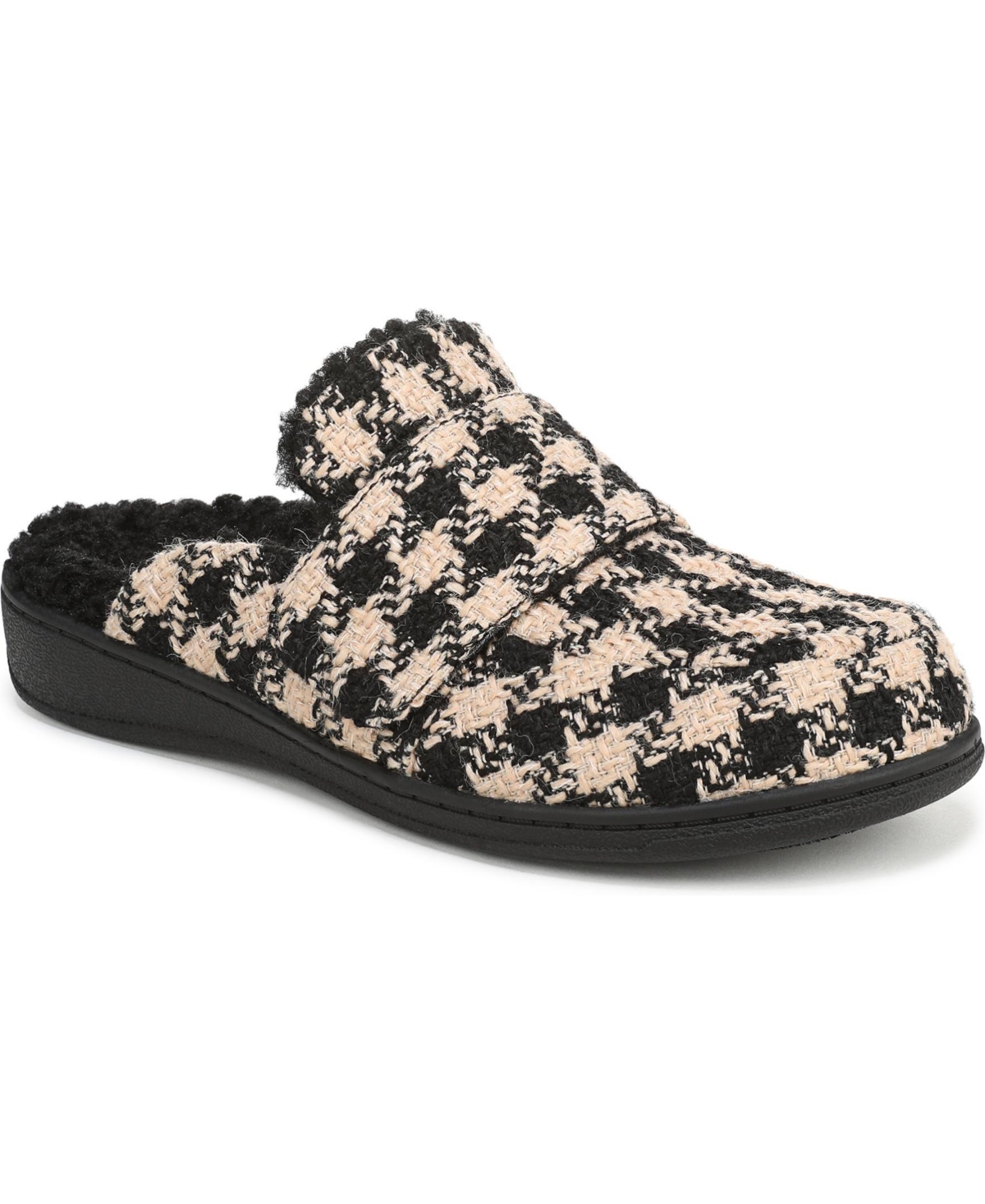 Women's Gemma Ii Mule Slippers - Navy blazer curly shearling