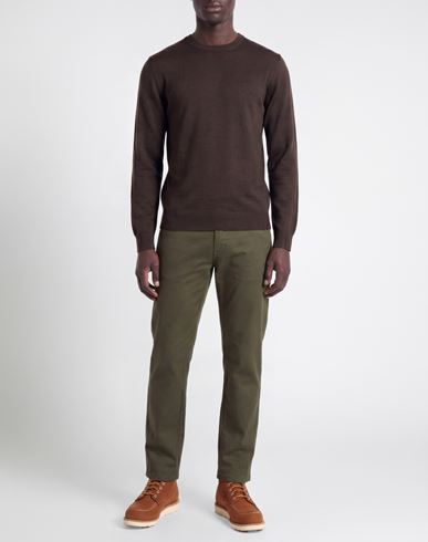R3d Wöôd Man Sweater Brown Size XXL Merino Wool, Acrylic
