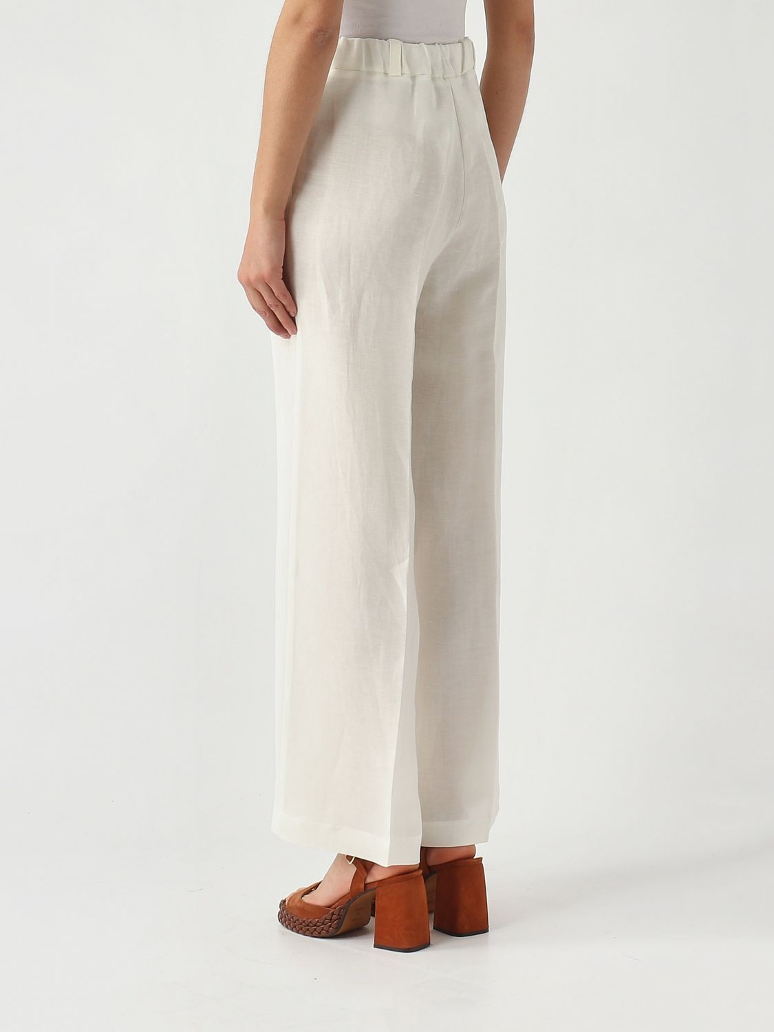 Pants Woman color Yellow