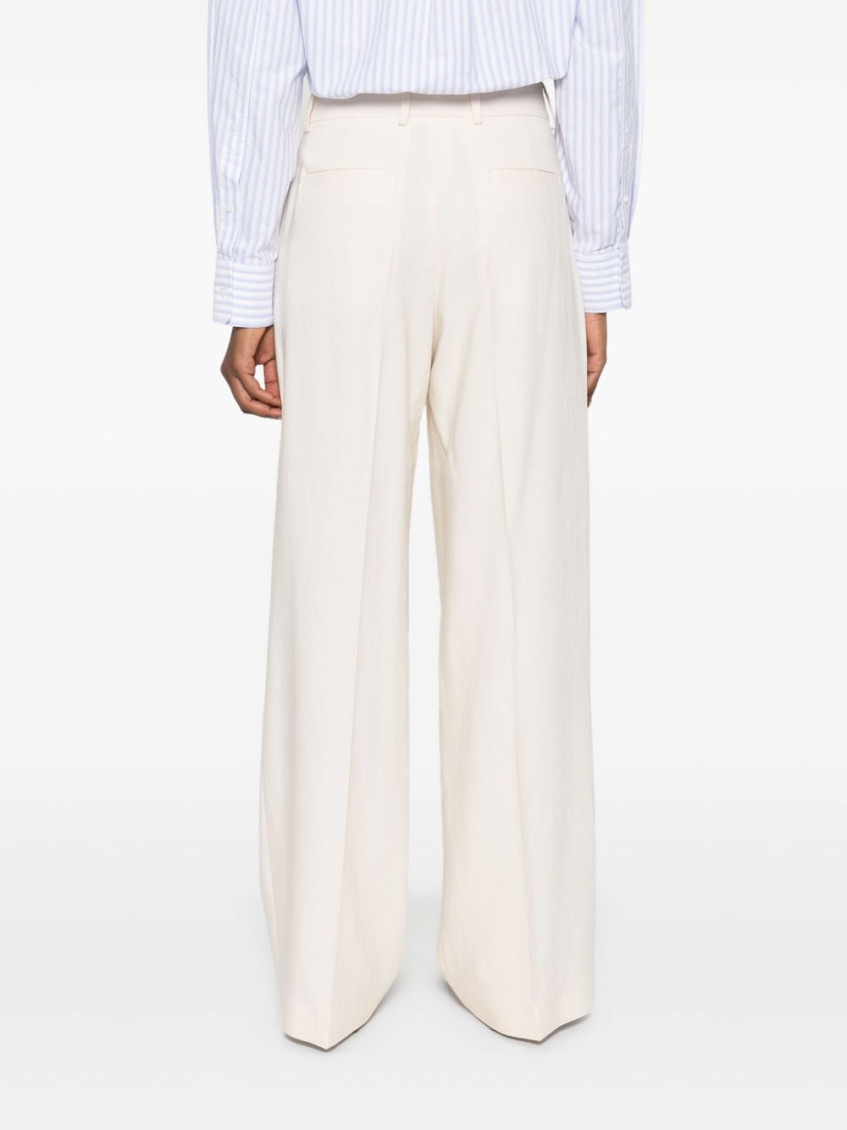 Straight Concealed Trousers