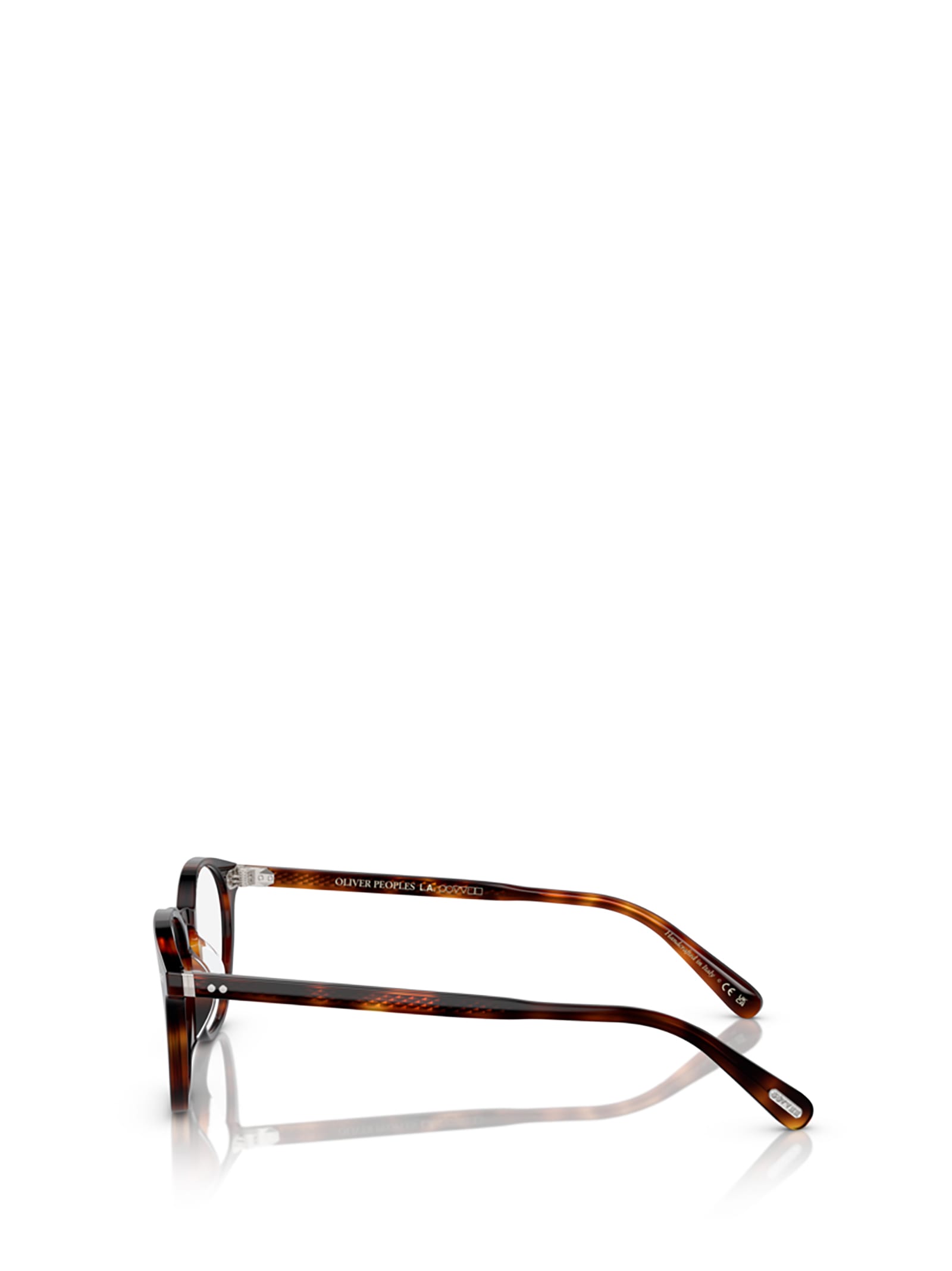 Ronne pantos-frame glasses - Brown