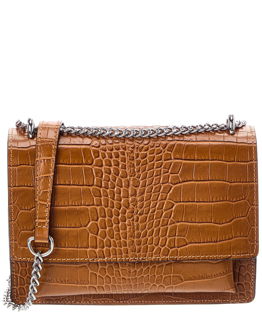 Natalie Leather Top Handle Bag