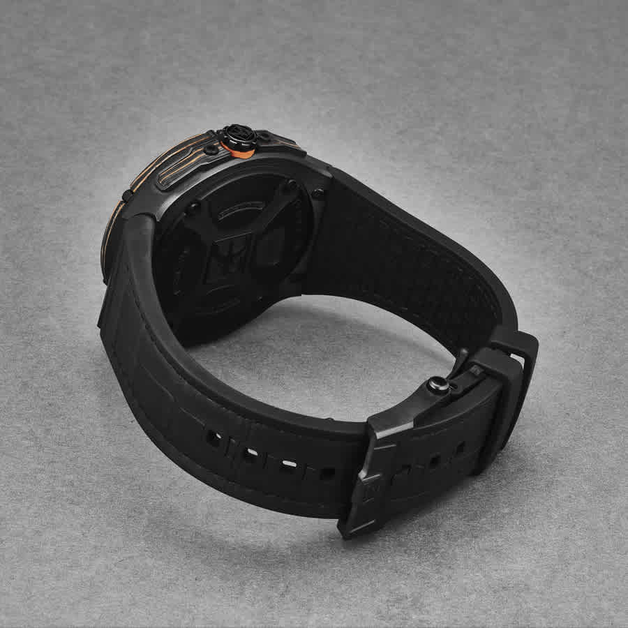 Crazy Wheel Black Dial Mens Watch CW-04-03