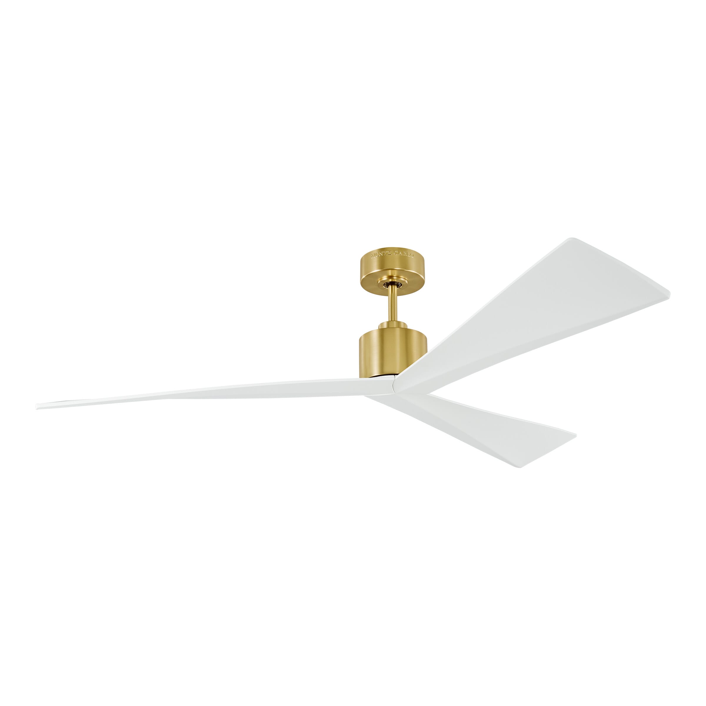 Adler 60" Indoor Ceiling Fan in Burnished Bra