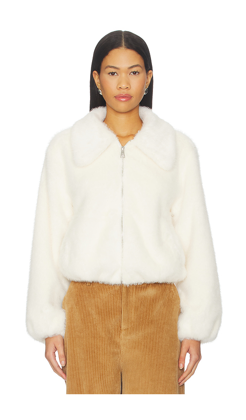 Steve Madden Evanie Coat in Cream. L. Also in S, XS