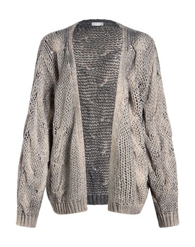 Woman Cardigan Grey Size M Polyester, Wool, Acrylic