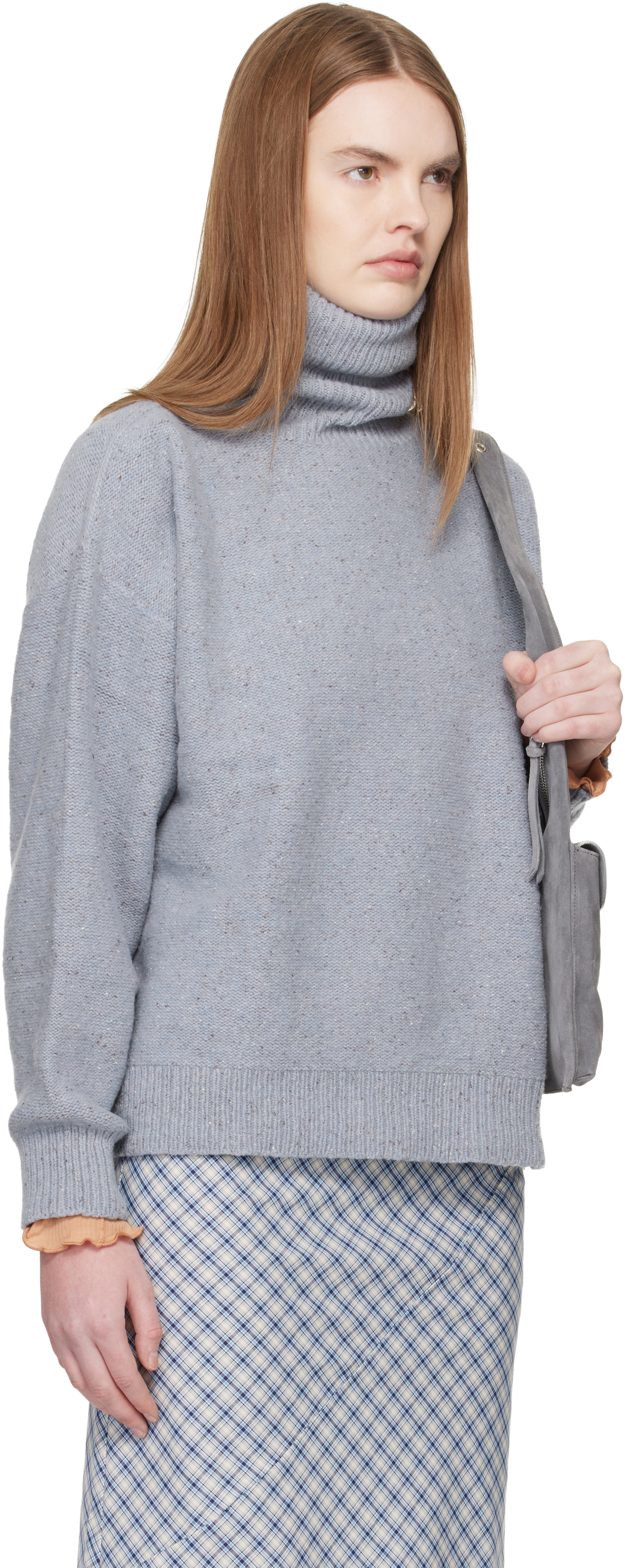 Blue Mea Turtleneck