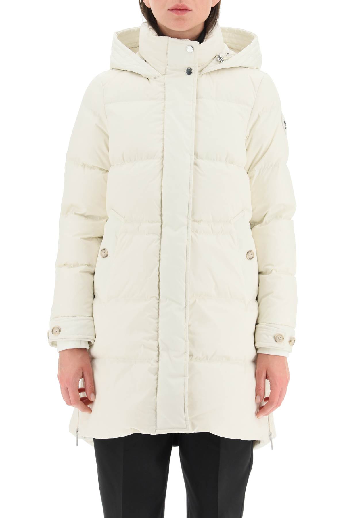 Alsea feather-down hooded parka