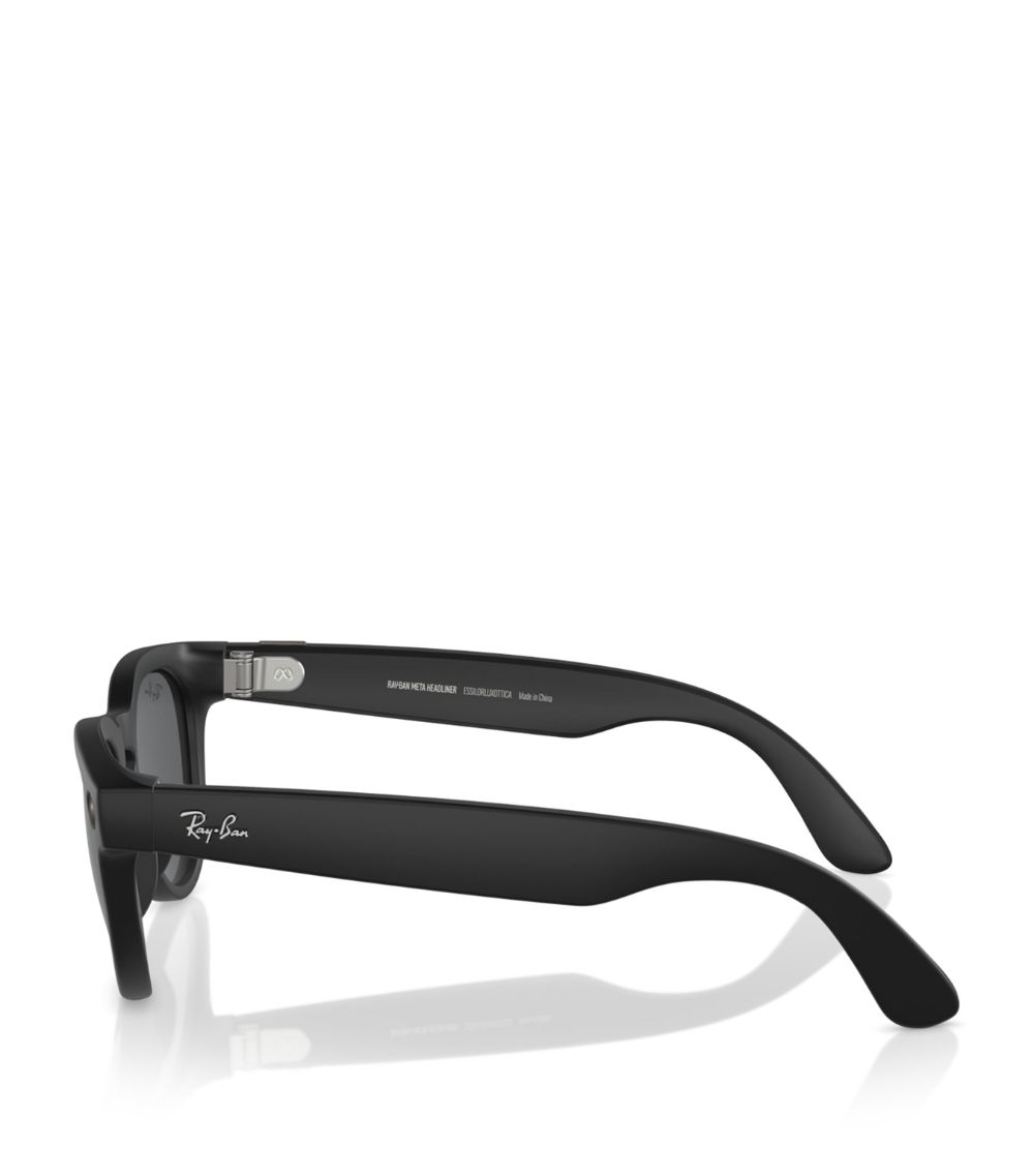 Ray-Ban 여성 x Meta Smart Headliner Sunglasses