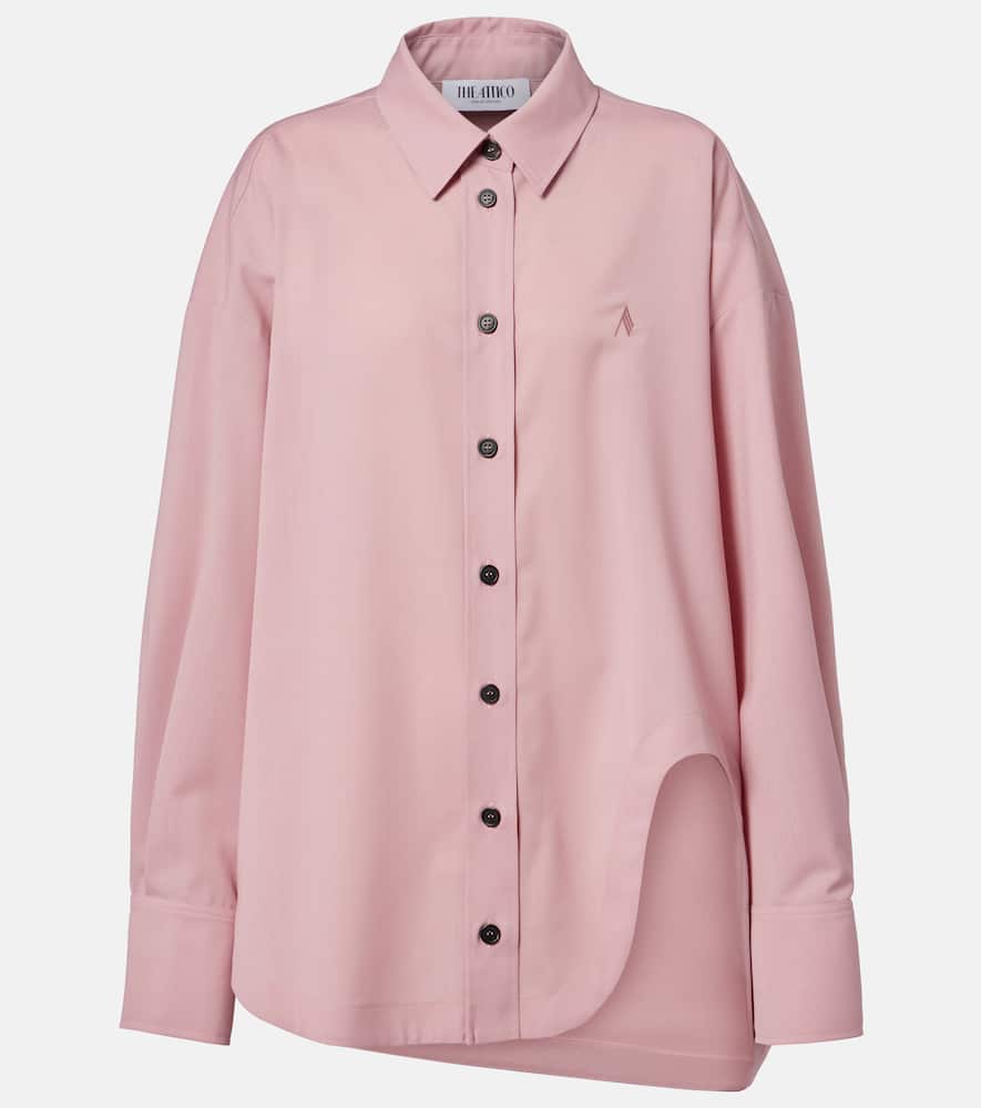 Diana asymmetric oversized shirt