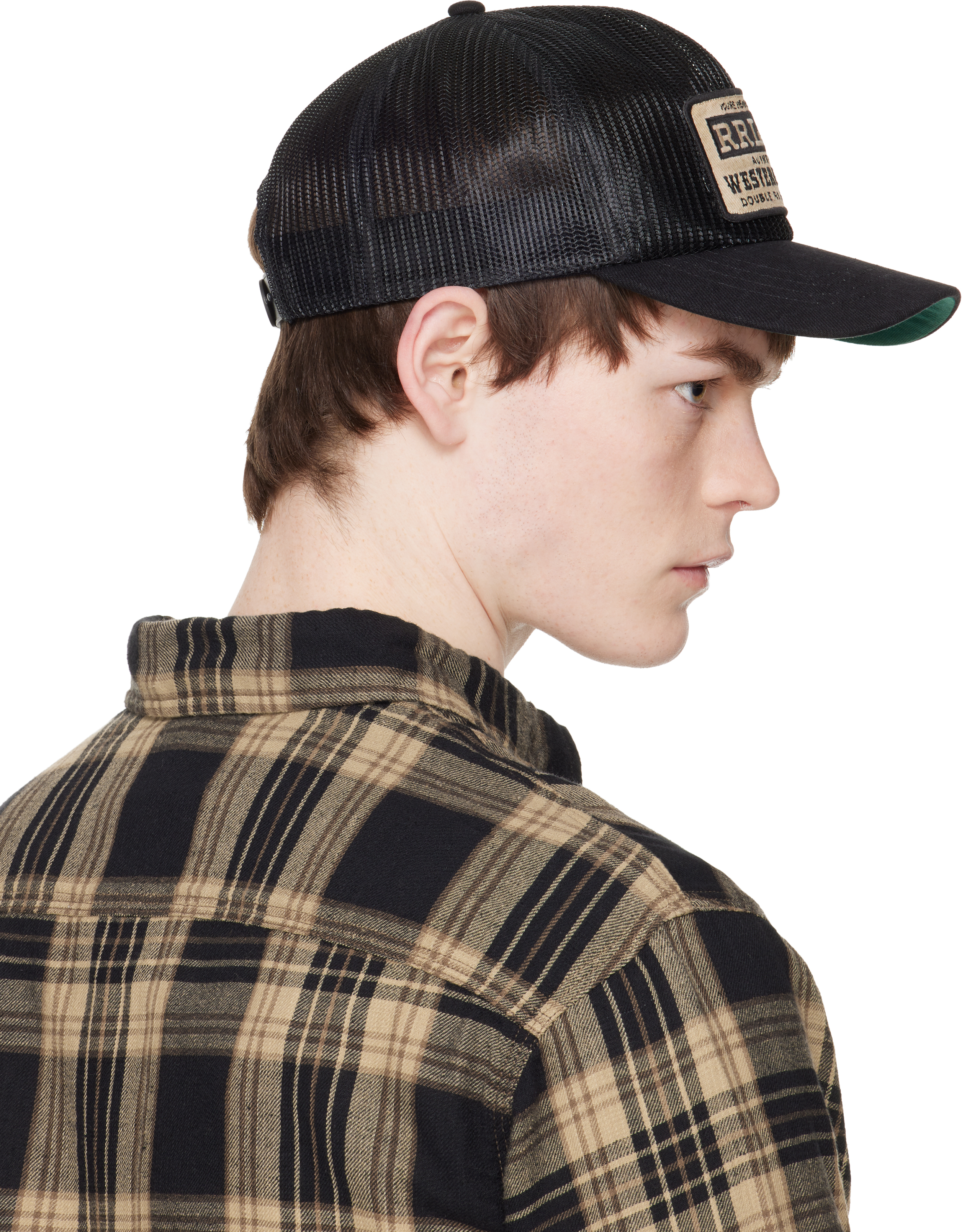 Black Western Trucker Cap