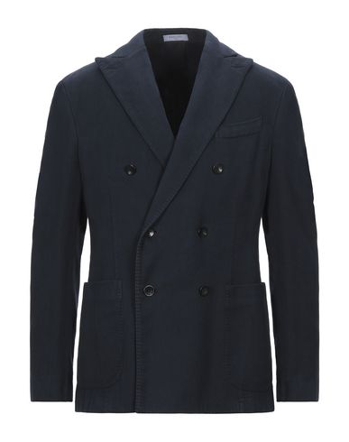 Man Blazer Midnight blue Size 40 Cotton