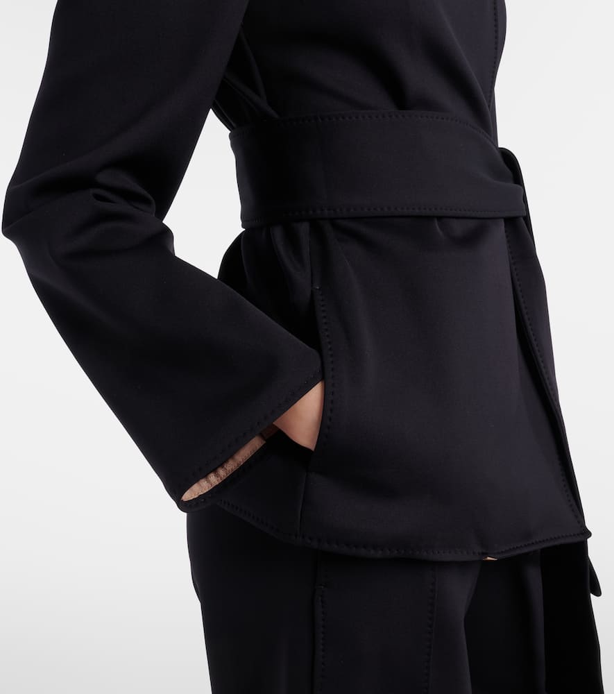 Talamo belted jersey blazer
