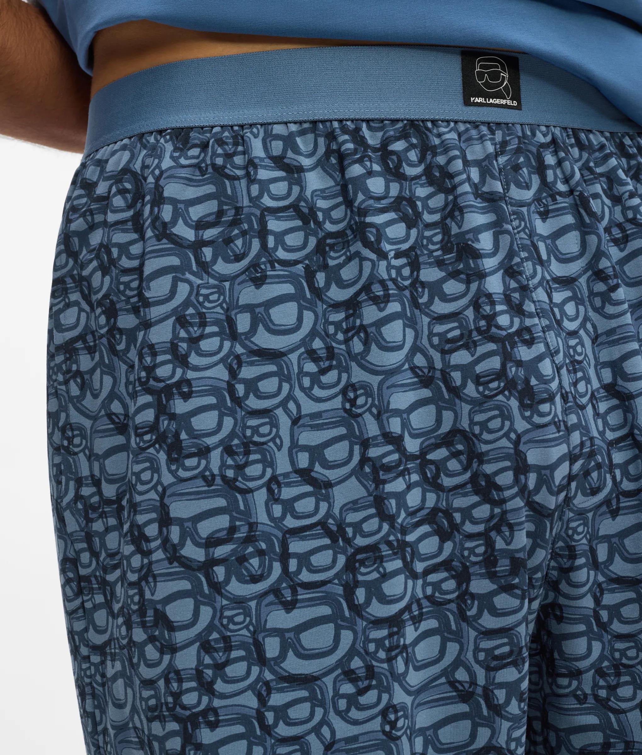 Karl Lagerfeld - Ikon Shorts And T-shirt Pajama Set, Man
