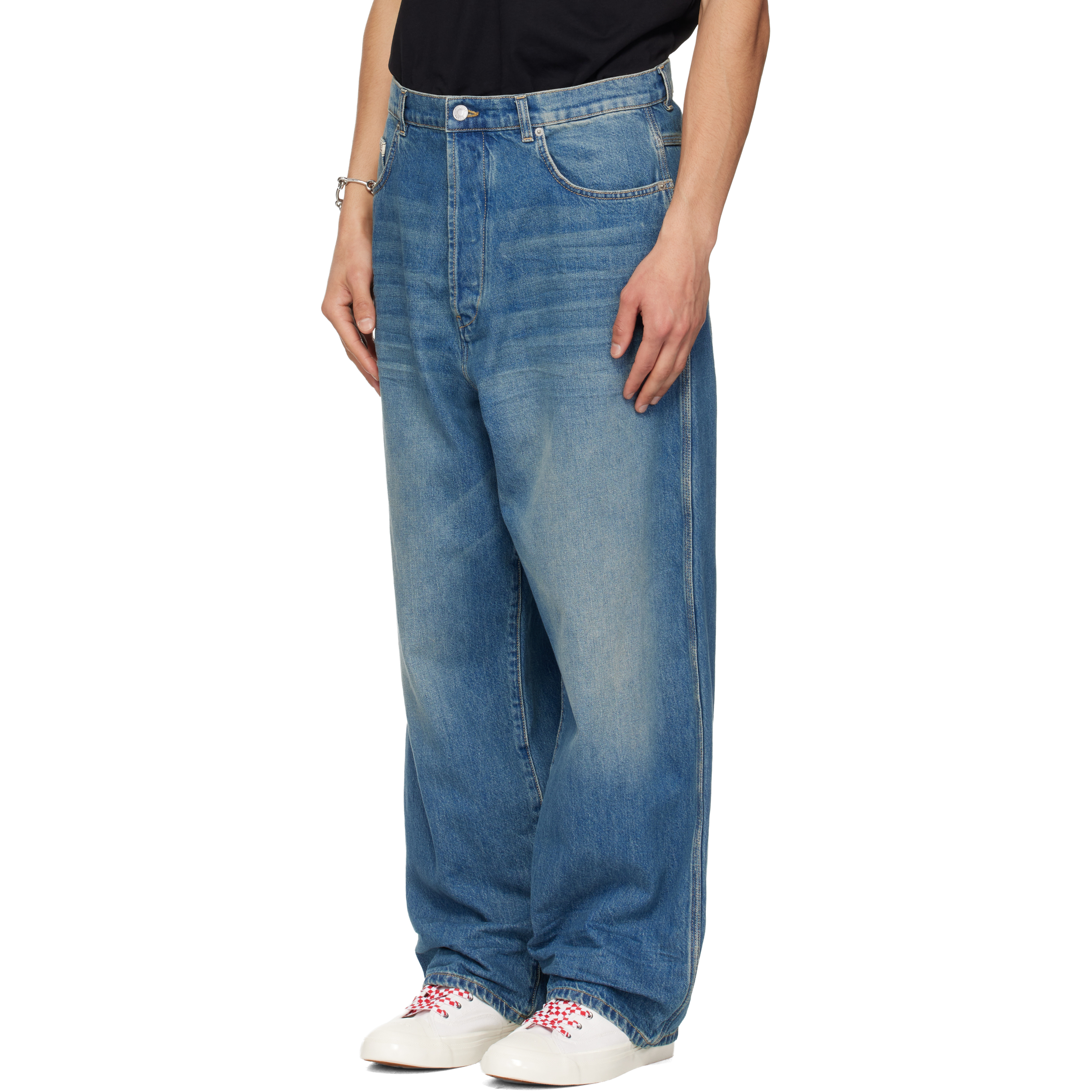 Blue Faded Jeans