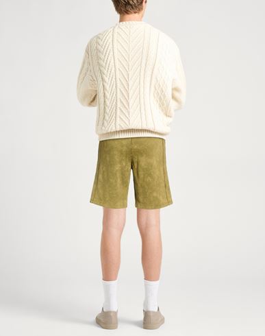Man Shorts & Bermuda Shorts Khaki Size 32 Cotton, Nylon